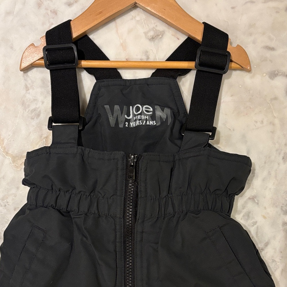 2T Joe Fresh Black Snowpants